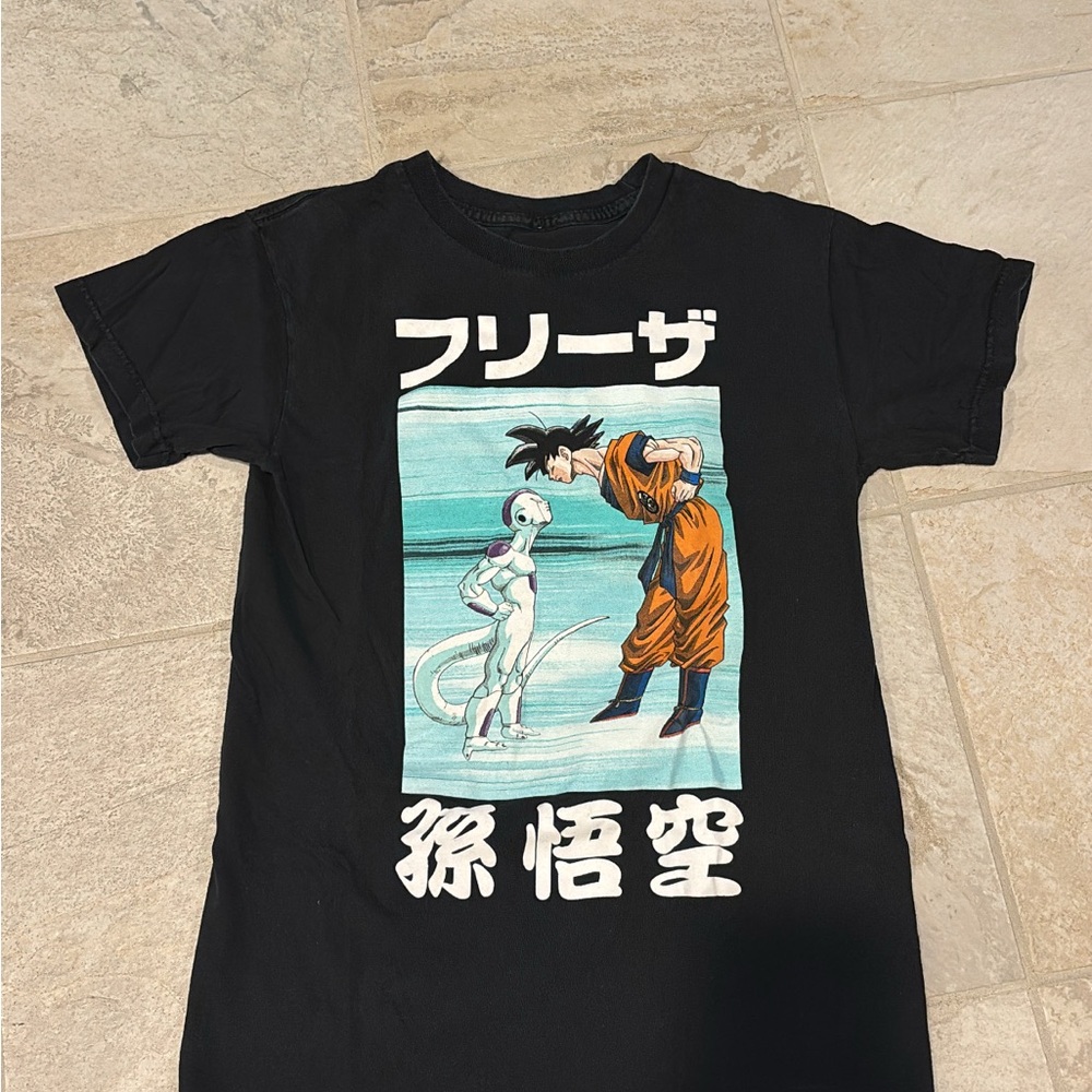 Black Graphic Dragon ball T-shirt